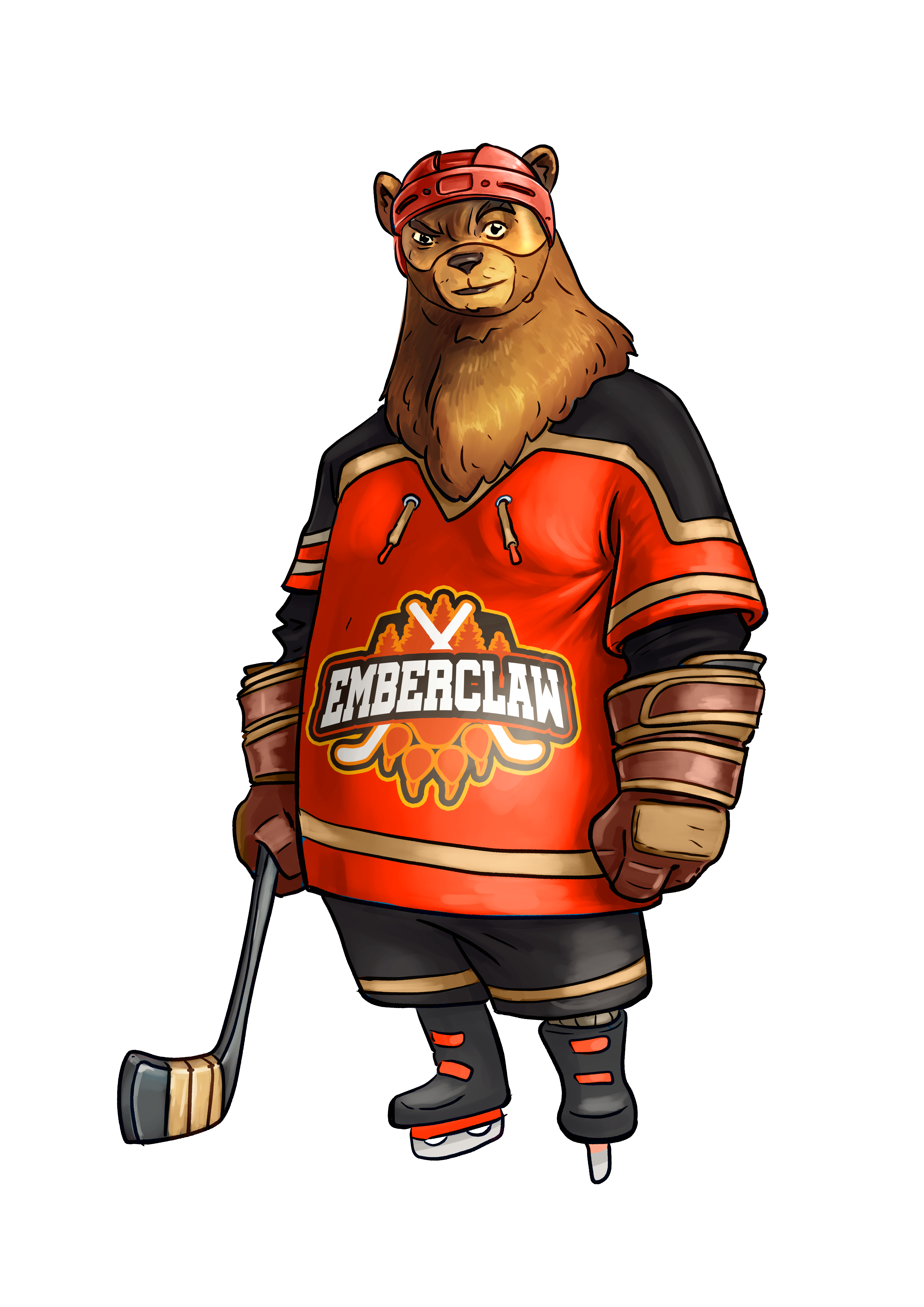 Emberclaw Bear character